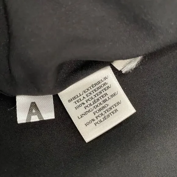 Ann Taylor Daisy Print Jacquard Mini Dress Black White A Line Petite 10 - Picture 12 of 12